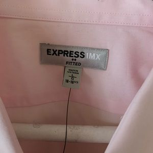 Express 1MX Fitted dress shirt